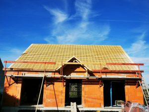 Début du chantier d'une maison