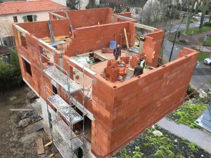 Chantier d'une maison