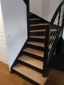 Escalier rénové