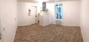 Résultat final d'une rénovation de studio